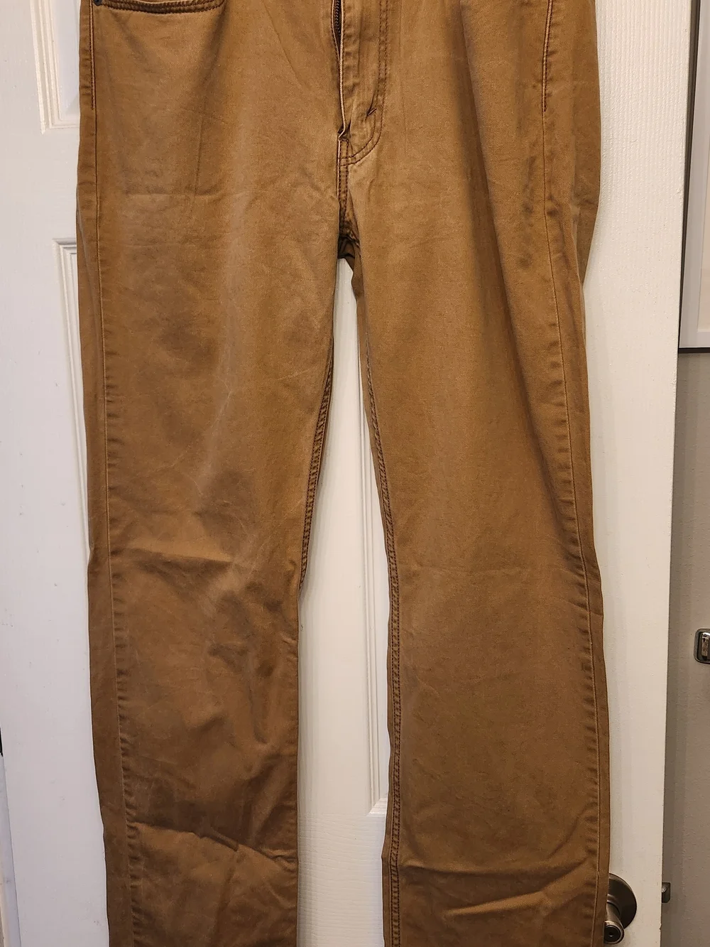 Men's Levi's 514 Straight Fit Brown Pants